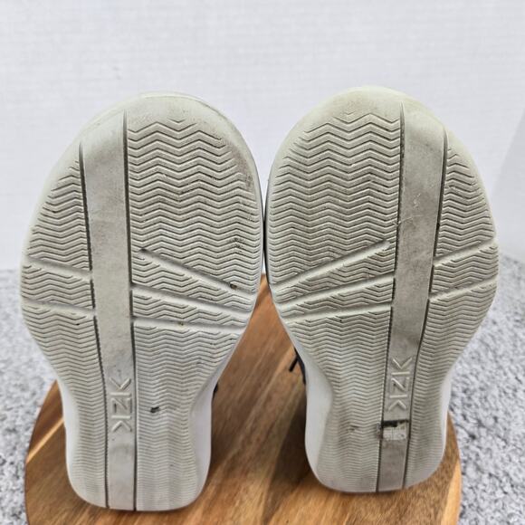 Kizik Madrid Eco-Knit Gray Hands-Free Comfort Casual Slip On Sneakers Mens 9.5 M - Picture 9 of 12